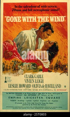 Via col vento [US 1939] Clark Gable, Vivien Leigh data: 1939 Foto Stock