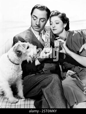 UN ALTRO MAGRO UOMO [US 1939] ASTA, WILLIAM POWELL, MYRNA LOY data: 1939 Foto Stock