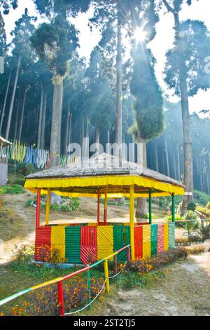 Lamahatta Eco Park Huts Foto Stock