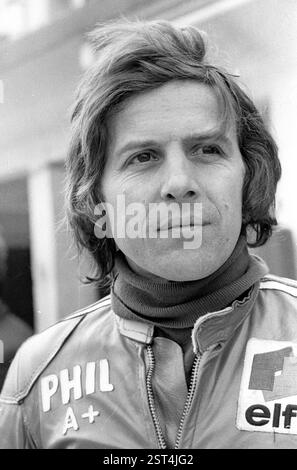 Moto, Gran Premio di Germania, pratica, 27.04.1974 al Nürburgring, Phil Read (Inghilterra) Ritratto , Ritratto [traduzione automatizzata] Foto Stock