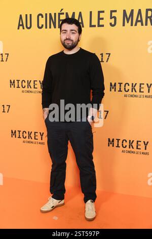 Parigi, Francia. 16 febbraio 2025. Credito Regelegorila: Abaca Press/Alamy Live News Foto Stock