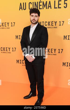 Parigi, Francia. 16 febbraio 2025. Antton Racca credito: Abaca Press/Alamy Live News Foto Stock