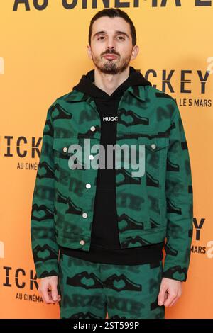 Parigi, Francia. 16 febbraio 2025. Johan Fontic Credit: Abaca Press/Alamy Live News Foto Stock