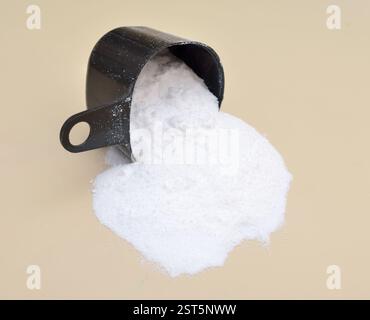 Il diossido di silicio, noto anche come silice, è un ossido di silicio con formula chimica SiO2 Foto Stock