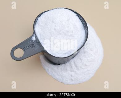 Il diossido di silicio, noto anche come silice, è un ossido di silicio con formula chimica SiO2 Foto Stock