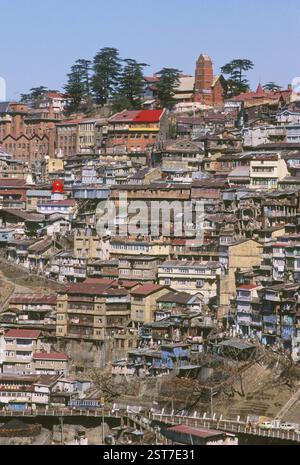 Shimla, Himachal Pradesh, India, Asia Foto Stock