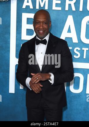 Los Angeles, Stati Uniti. 17 febbraio 2025. Jeff Friday al 7° Annual American Black Film Festival Honors tenutosi all'SLS Hotel il 17 febbraio 2025 a Los Angeles, CA. © Starbuck/AFF-USA.com Credit: AFF/Alamy Live News Foto Stock