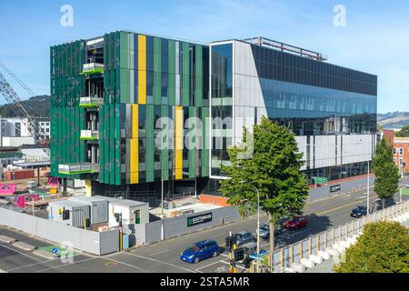 New Dunedin Hospital, St Andrews Street, Dunedin Central, Dunedin (Ōtepoti), Otago Region, isola del Sud, nuova Zelanda Foto Stock