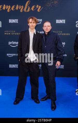 Amazon prime und die MGM Studios laden zur - Una notte da ricordare - Nacht Leonard Kunz Amazon prime und die MGM Studios laden zur - Una notte da ricordare - Nacht im PAPILLON a Berlino AM 17.02.2025 Copyright: XEventpressxKochanx Foto Stock
