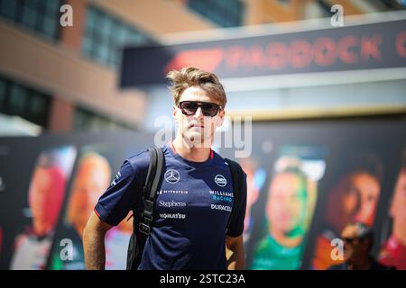 02 Logan Sargeant, (USA) Williams Mercedes durante il GP di Monaco, 23-26 maggio 2024 Montecarlo, campionato del mondo di Formula 1 2024. Foto Stock