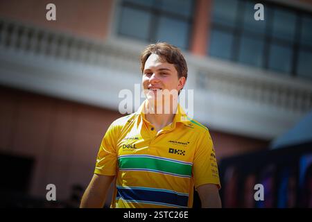 81 Oscar Piastri, (AUS) McLaren Mercedes durante il GP di Monaco, 23-26 maggio 2024 Montecarlo, campionato del mondo di Formula 1 2024. Foto Stock