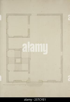 Un'incisione del XVIII secolo della King's Topographical Collection della British Library che raffigura la città di Venezia, concentrandosi sui suoi canali, monumenti e caratteristiche urbane. Creata da Antonio Visentini, questa mappa storica offre una prospettiva topografica di Venezia negli anni '1700 Foto Stock