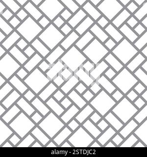 Sfondo pavimento astratto - motivo diagonale senza cuciture Foto Stock