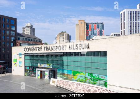 Museo dei trasporti di Coventry centro di Coventry Warwickshire West Midlands Inghilterra Regno Unito Europa Foto Stock