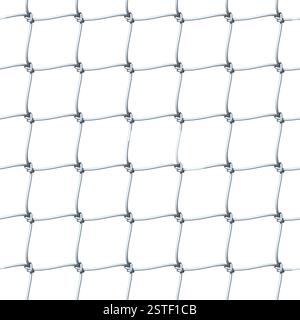 Struttura a rete 3D senza cuciture Foto Stock