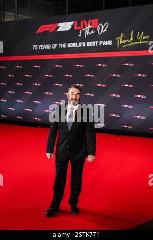 Londra, Emirati Arabi Unis. 18 febbraio 2025. MANSELL Nigel durante la F1 75 Live all'evento di lancio della stagione O2, F1 2025, il 18 febbraio 2025 a Londra, Regno Unito - Photo Florent Gooden/DPPI Credit: DPPI Media/Alamy Live News Foto Stock