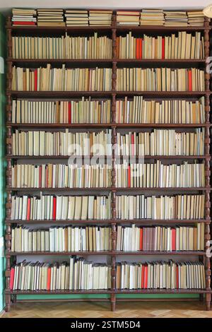 Scaffale per libri Foto Stock