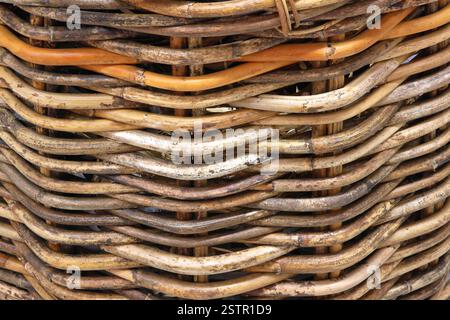Wicker Rattan Foto Stock