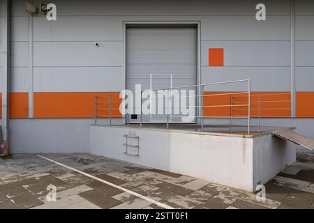 Caricamento porta dock Foto Stock