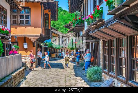 Etar Architectural Ethnographic Complex in Bulgaria Foto Stock