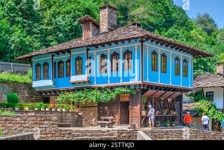 Etar Architectural Ethnographic Complex in Bulgaria Foto Stock
