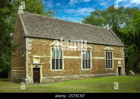 Il vecchio edificio scolastico, Oakham, Rutland, England, Regno Unito Foto Stock