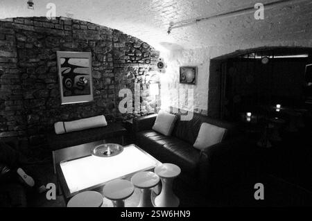 The Soda Bar a Cardiff, Galles, Regno Unito il 15 febbraio 2005 Fotografia: ROB WATKINS Foto Stock