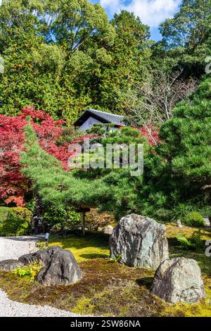 Konkai Komyouji Temple Gardens Kyoto Giappone Foto Stock
