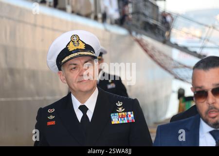 Giornata di apertura della Marina ellenica al porto del Pireo per celebrare l'indipendenza greca il 25 marzo 2024 Foto Stock