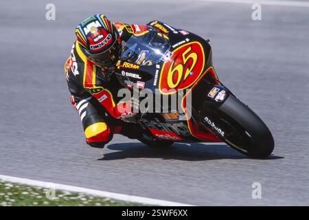 Loris Capirossi (ITA), Motorsport, Aprilia 250, Motorcycle World Championship, Jerez, Spagna, 03 maggio 1998, Europa Foto Stock