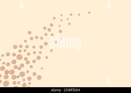 Layout creativo 3d rendering astratto sfondo con sfere Foto Stock