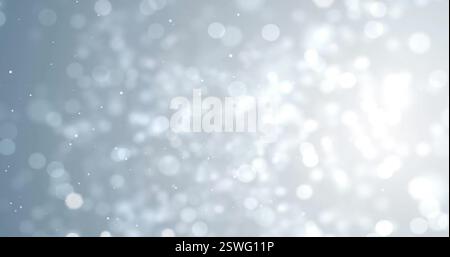 Immagine di macchie chiare su sfondo grigio Foto Stock