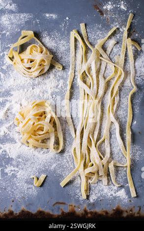 Pasta fatta in casa Foto Stock