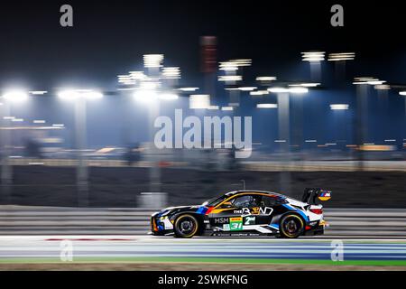31 BOGUSLAVKIY Timur, FARFUS Augusto (bra), SHAHIN Yasser (aus), The Bend Team WRT, BMW M4 GT3 Evo #31, LM GT3, azione durante il Prologo del Campionato Mondiale Endurance 2025, dal 21 al 22 febbraio 2025 sul circuito Internazionale Losail di Lusail, Qatar - foto Julien Delfosse / DPPI Foto Stock