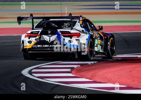 31 BOGUSLAVKIY Timur, FARFUS Augusto (bra), SHAHIN Yasser (aus), The Bend Team WRT, BMW M4 GT3 Evo #31, LM GT3, azione durante il Prologo del Campionato Mondiale Endurance 2025, dal 21 al 22 febbraio 2025 sul circuito Internazionale Losail di Lusail, Qatar - foto Julien Delfosse / DPPI Foto Stock