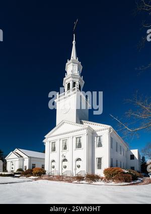 Avon Chiesa congregazionale   Avon, Connecticut, Stati Uniti d'America Foto Stock