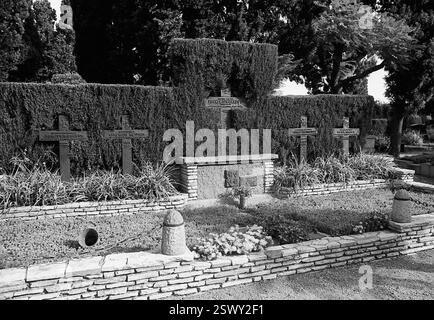 Ufficiale navale tedesco Hans Wilhelm Langsdorff grave, Chacarita Cemetery, Buenos Aires, Argentina, novembre 30, 1976. Foto Stock