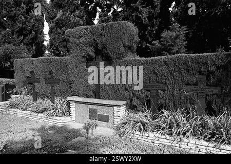 Ufficiale navale tedesco Hans Wilhelm Langsdorff grave, Chacarita Cemetery, Buenos Aires, Argentina, novembre 30, 1976. Foto Stock