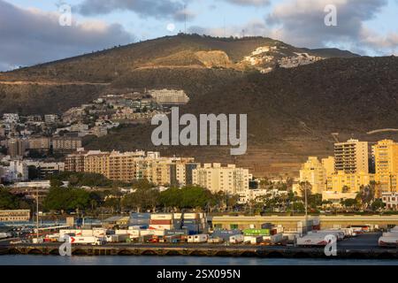 Port Santa Cruz de Tenerife, Spagna Foto Stock