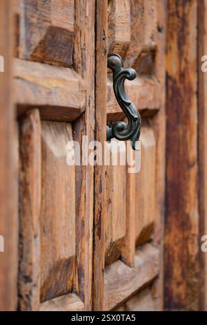 Porta a bussare - Icod de los Vinos, Tenerife Foto Stock