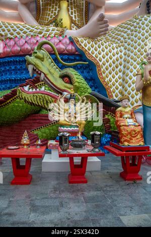 Wat Plai Laem, Bophut, Koh Samui, Thailandia Foto Stock