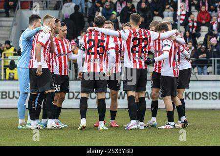 Cracovia, Polonia. 23 febbraio 2024. Calcio 2024 2025 PKO BP Ekstraklasa - polacco Top League Cracovia vs Jagiellonia Bialystok op: CRACOVIA crediti: Konrad Swierad/Alamy Live News Foto Stock