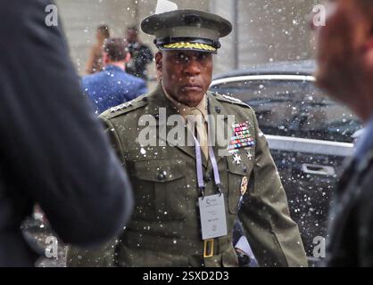 Comandante AFRICOM United States Africa Command, generale del corpo dei Marines Michael Langley. Comandante AFRICOM United States Africa Command, generale del corpo dei Marines Michael Langley. München Bayern Deutschland *** Comandante AFRICOM United States Africa Command , generale del corpo dei Marines Michael Langley Comandante AFRICOM United States Africa Command , generale del corpo dei Marines degli Stati Uniti Michael Langley Monaco Baviera Germania Foto Stock