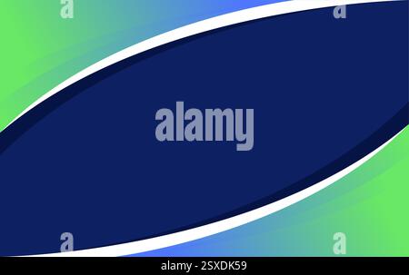 Banner modello colorato con colore sfumato. Vettore sfondo astratto Illustrazione Vettoriale
