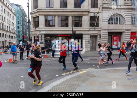 Cancer Research UK London Winter Run, 10th Anniversary febbraio 2025 Foto Stock