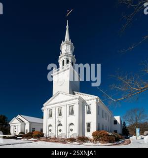 Avon Chiesa congregazionale   Avon, Connecticut, Stati Uniti d'America Foto Stock
