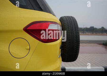 Ford ecosport giallo 2015 Foto Stock