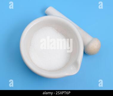 Aminoacido glicina che ha un singolo atomo di idrogeno come catena laterale Foto Stock