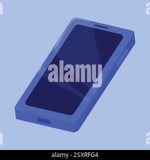 Illustrazione vettoriale dello smartphone. vettore icona telefono. vettore telefonico Illustrazione Vettoriale