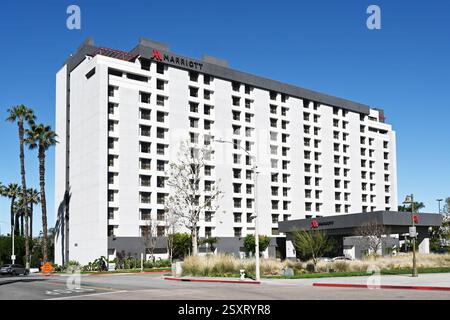RIVERSIDE, CALIFORNIA - 23 febbraio 2024: Il Marriott Riverside al Convention Center. Foto Stock